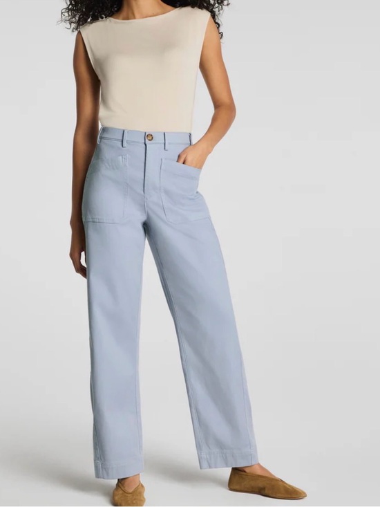 SPANX Pants - SPANX utility barrel leg pants with patch pockets